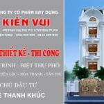 Bàn giao biệt thự phố tại Tân Phú