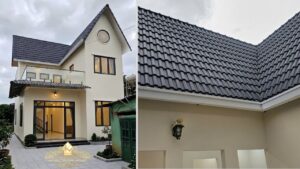 Dự án xây nhà trọn gói 2 tầng mái Thái Kiến Vui